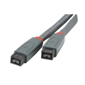 Câble IEEE 1394 (FireWire 800) 9/9 mâle/mâle 1.8 m
