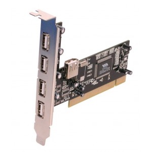 Carte PCI USB 2.0 4 Ports